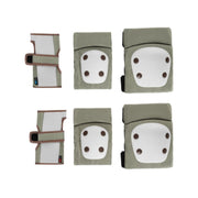 KikkaBoo® Ščitniki za kolena in komolce Army Green KikkaBoo