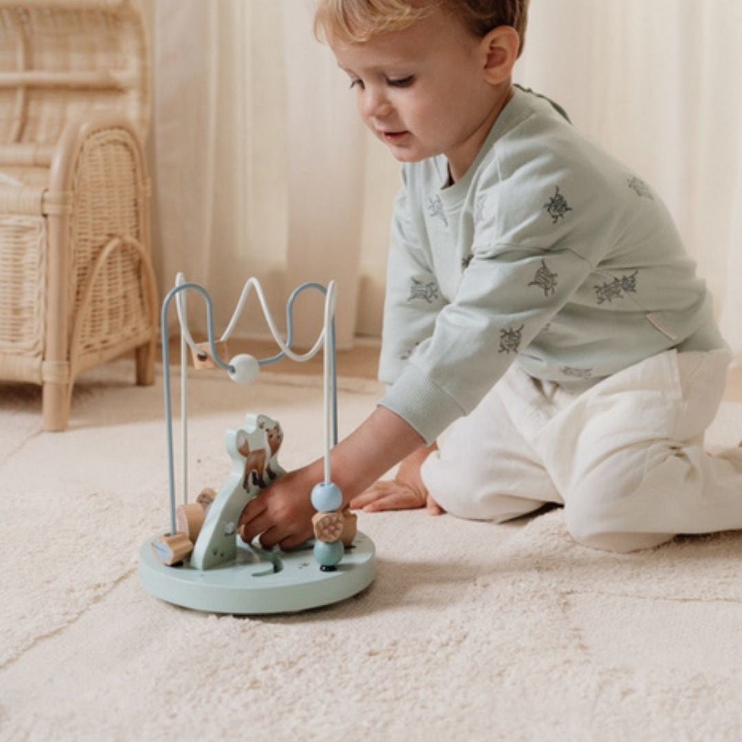 Little Dutch® Aktivna lesena spirala Forest Friends Little Dutch