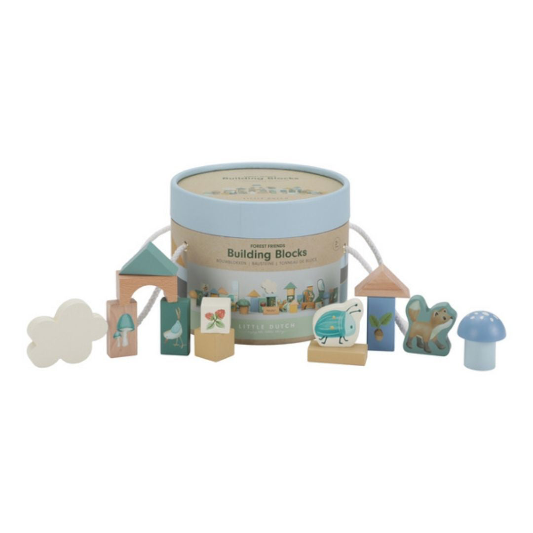 Little Dutch® Kocke za gradnjo Forest Friends Little Dutch