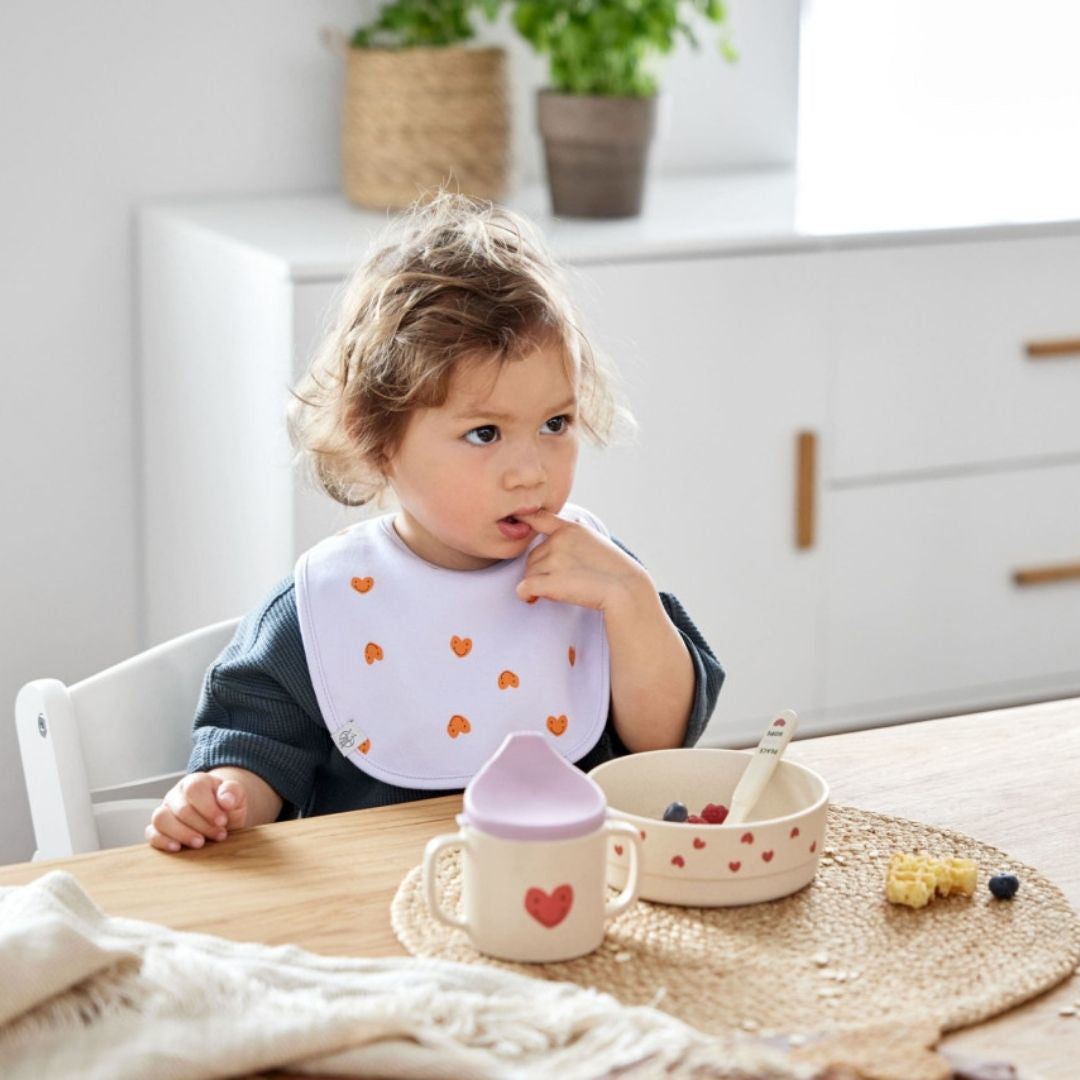 Lässig® Žlica 4 kos Happy Rascals Heart Lavender Lässig