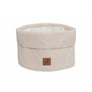Jollein® Košara za shranjevanje Check Knit Oatmeal Jollein