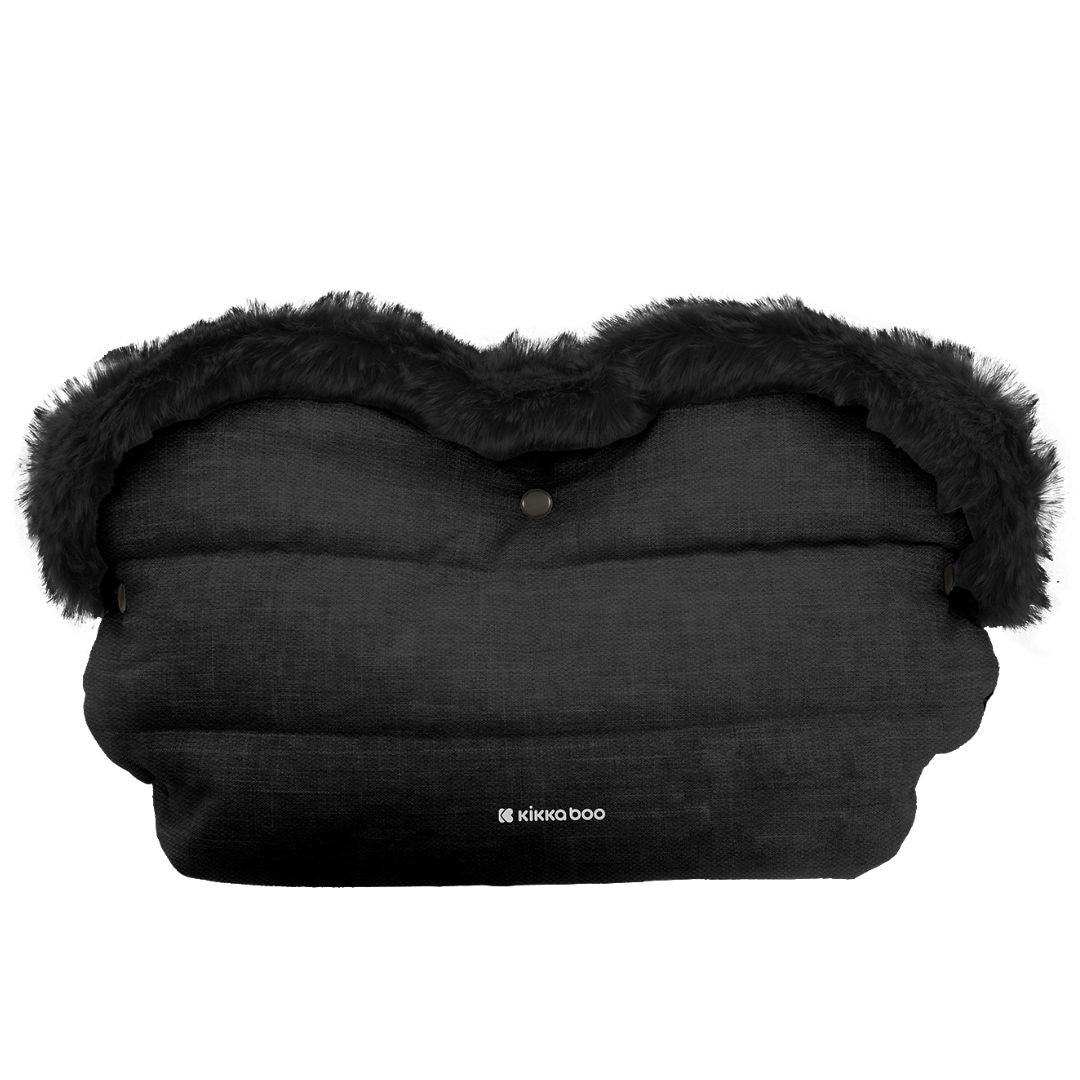 KikkaBoo® Enojna rokavica za voziček Urban Black KikkaBoo