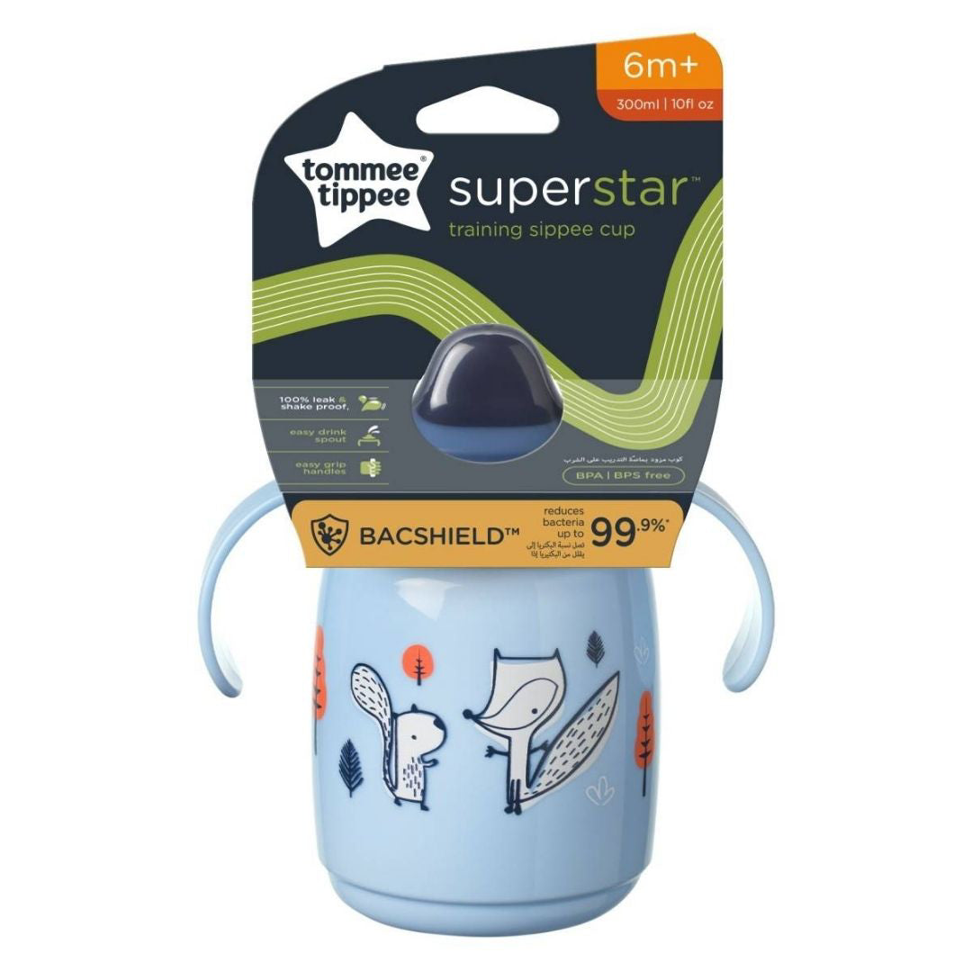Tommee Tippee® Lonček z ustnikom in ročaji Sippee 300 ml Blue Tommee Tippee