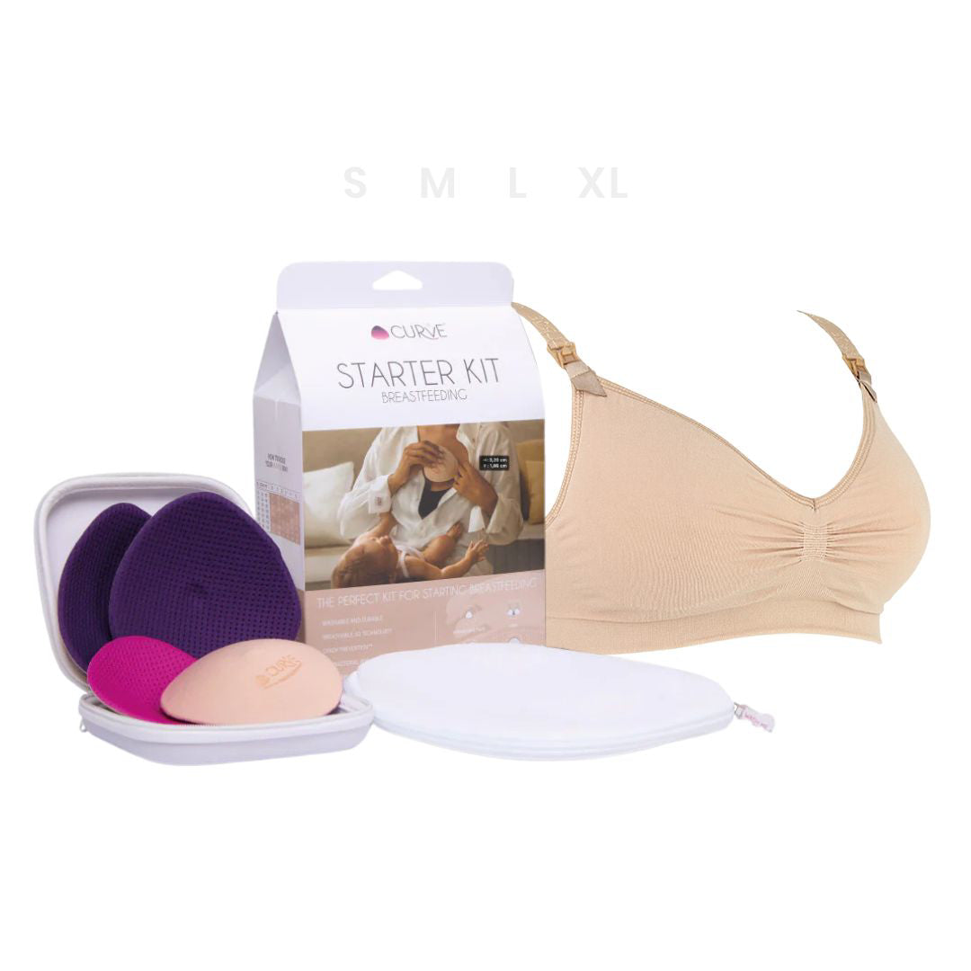 Cache Coeur® Set za dojenje Nude XL Cache Coeur