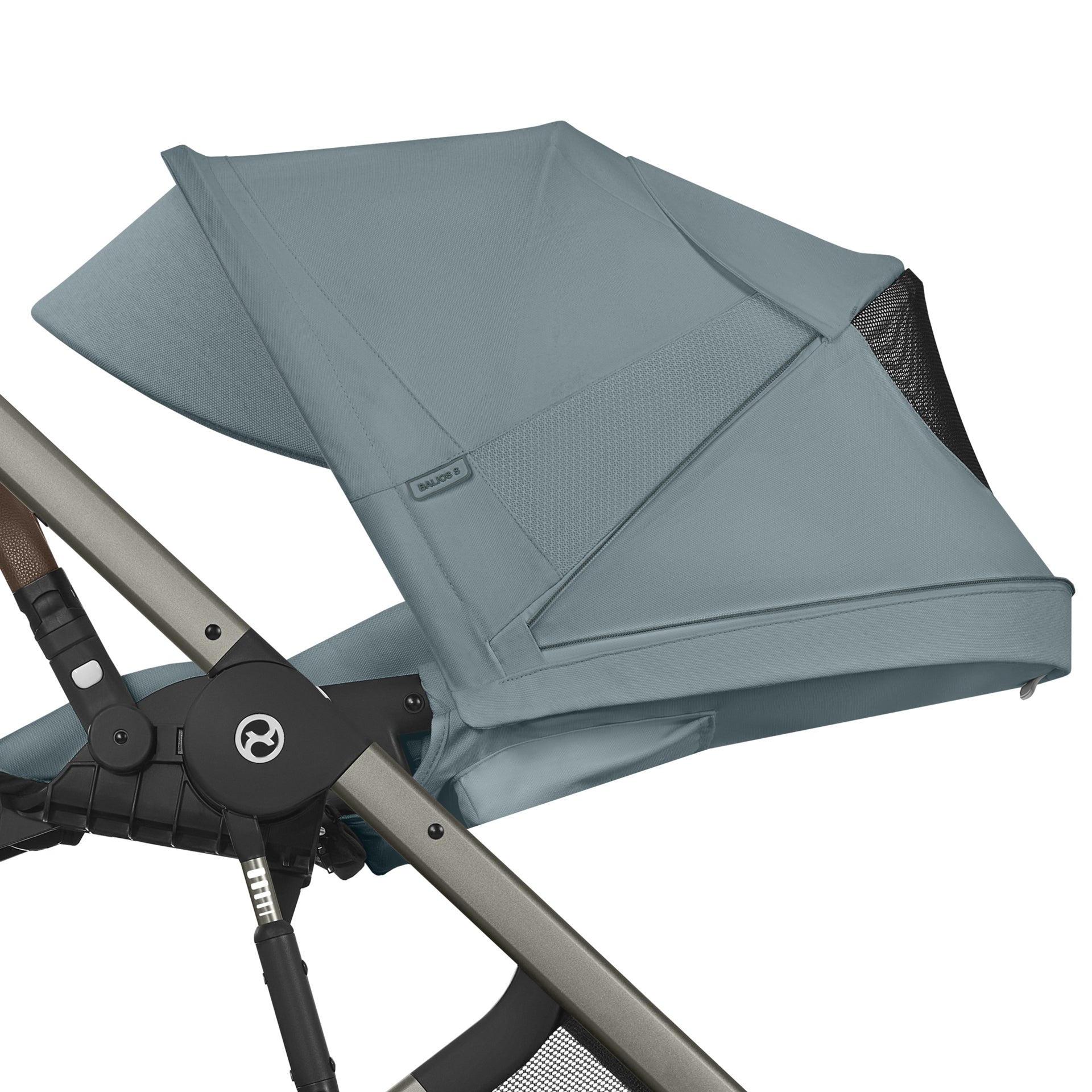 Cybex® Otroški voziček 3v1 Balios S Lux + Avtosedež Cloud G Stormy Blue Cybex