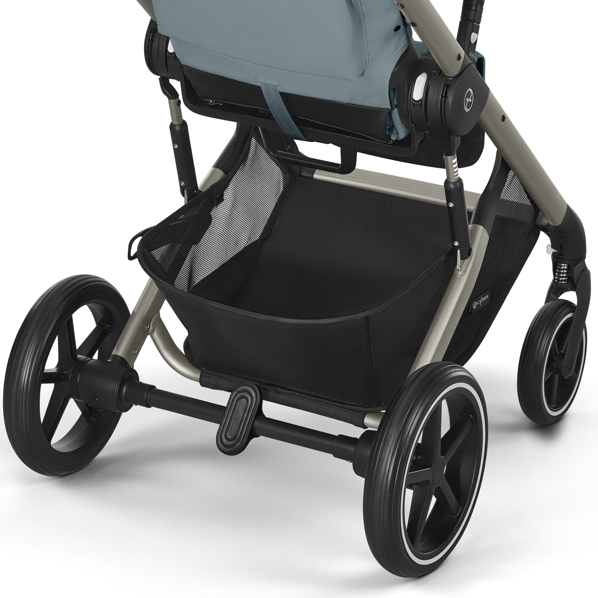 Cybex® Otroški voziček 3v1 Balios S Lux + Avtosedež Cloud G Stormy Blue Cybex