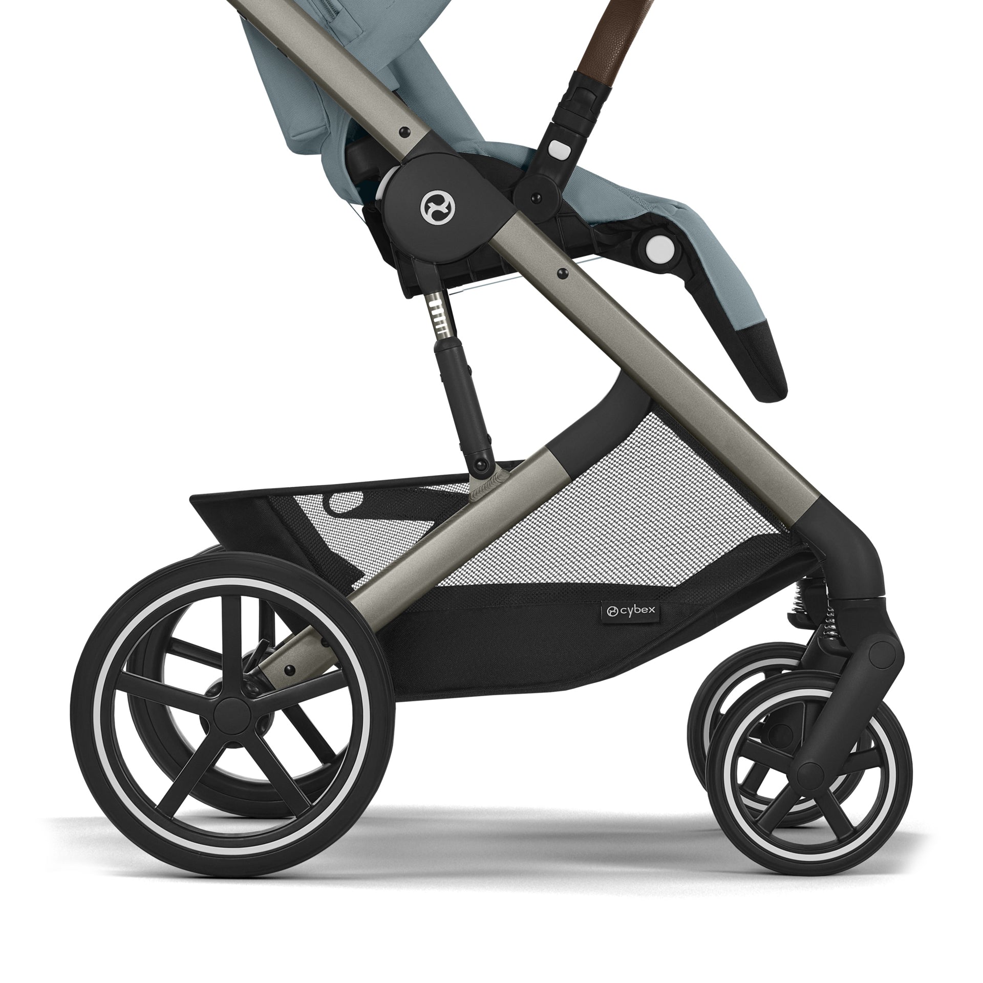 Cybex® Otroški voziček 3v1 Balios S Lux + Avtosedež Cloud G Stormy Blue Cybex