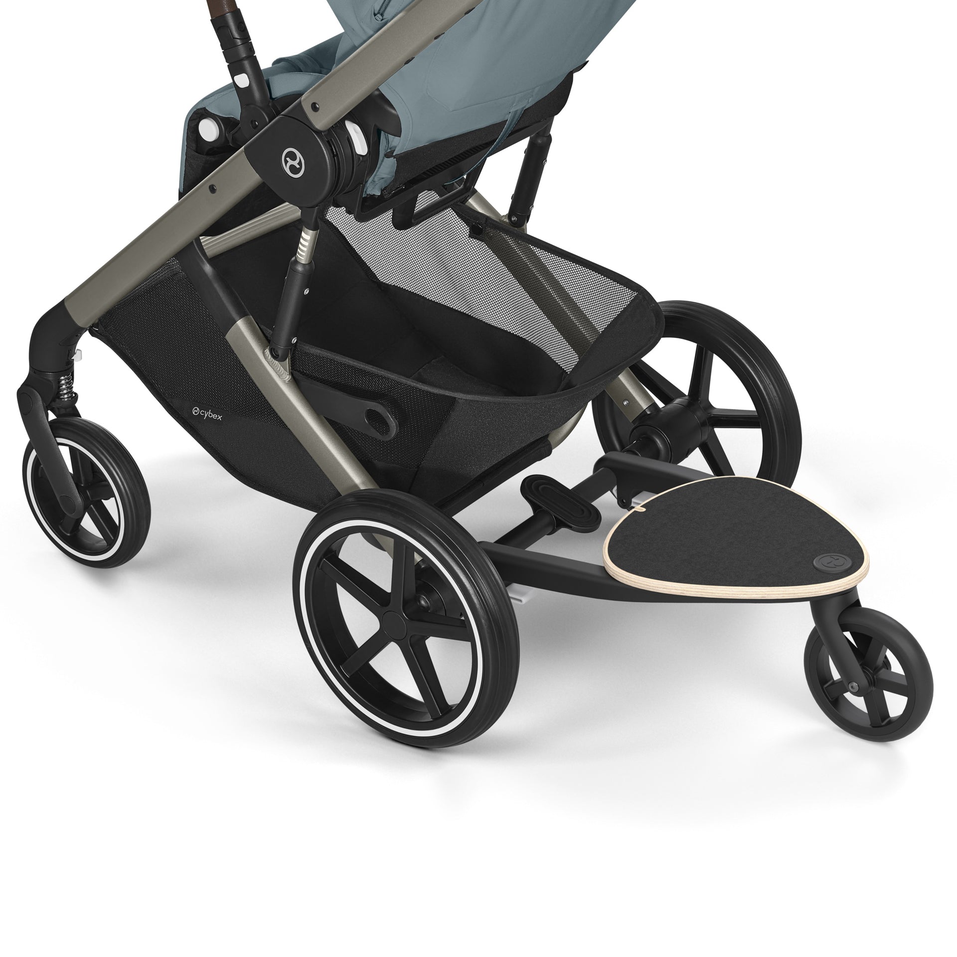 Cybex® Otroški voziček 3v1 Balios S Lux + Avtosedež Cloud G Stormy Blue Cybex