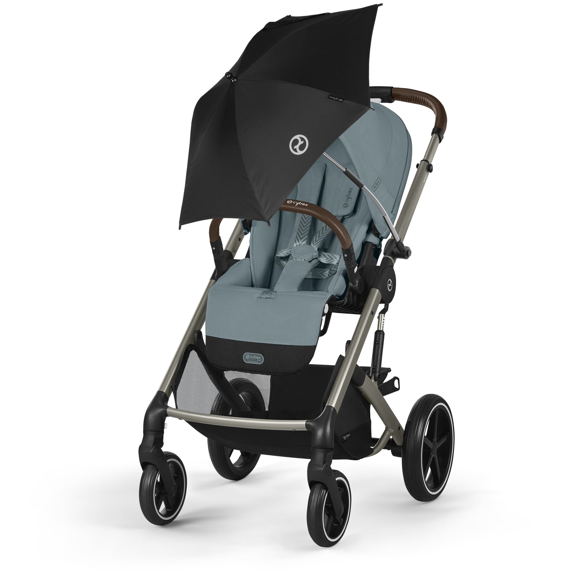 Cybex® Otroški voziček 3v1 Balios S Lux + Avtosedež Cloud G Stormy Blue Cybex