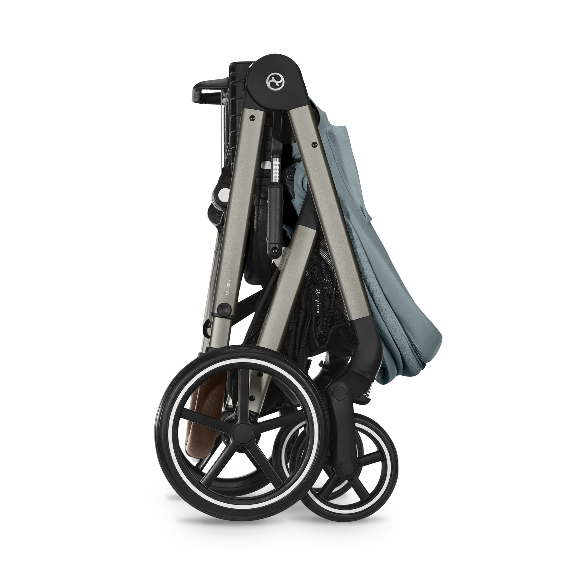 Cybex® Otroški voziček 3v1 Balios S Lux + Avtosedež Cloud G Stormy Blue Cybex