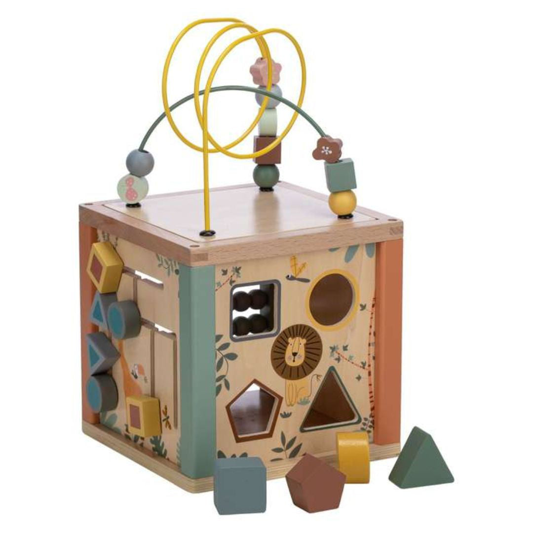 Free2Play® Lesena aktivnostna kocka Free2Play