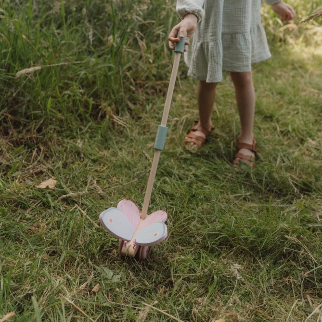 Little Dutch® Lesen metuljček za potiskanje Fairy Garden Little Dutch