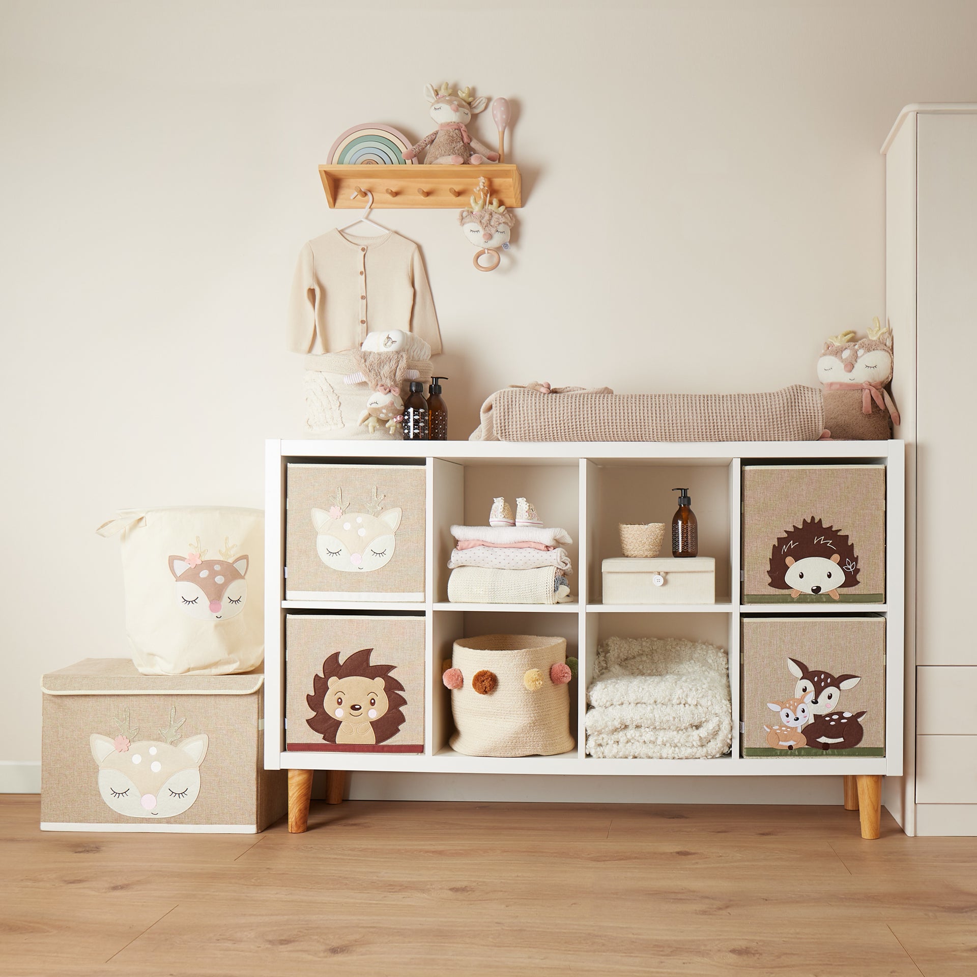 Bieco® Zabojnik za shranjevanje igrač Srnica Bieco