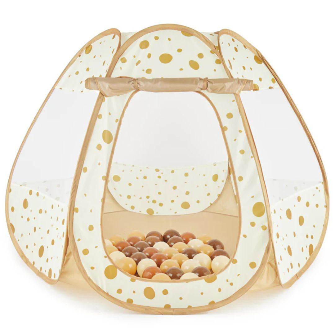 Bieco® Igralni šotor s 50 žogicami Dots Bieco