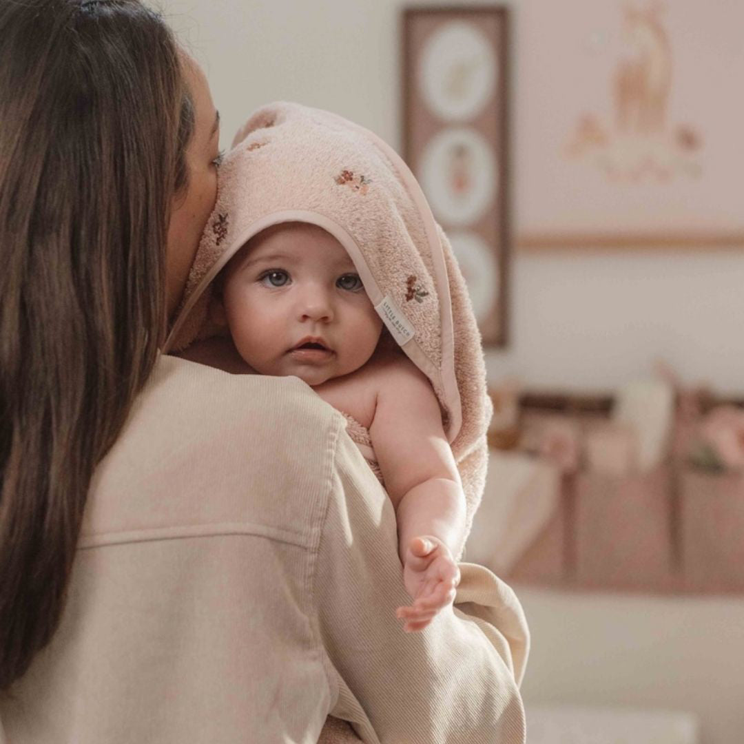 Little Dutch® Brisača s kapuco Blossom 75x75 Little Dutch