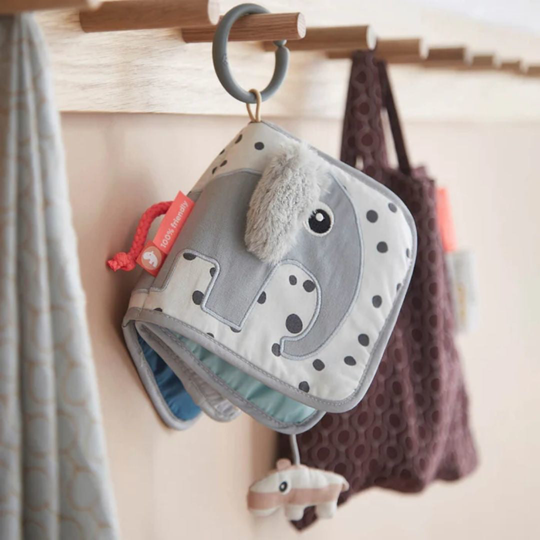 Done by Deer® Mehka knjigica Elphee Grey Done by Deer