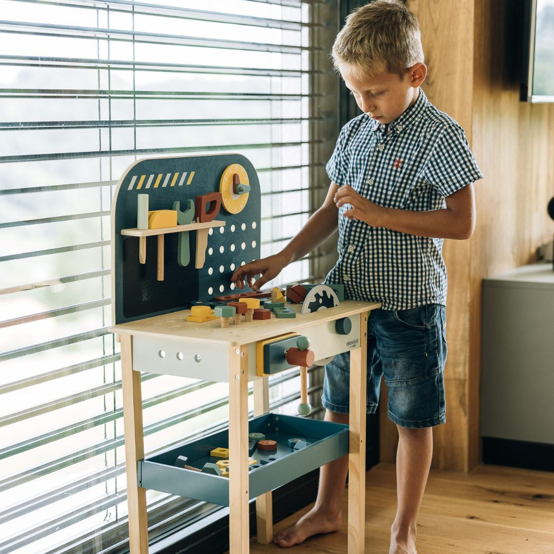 Free2Play® Moja prva lesena delavnica z dodatki Free2Play