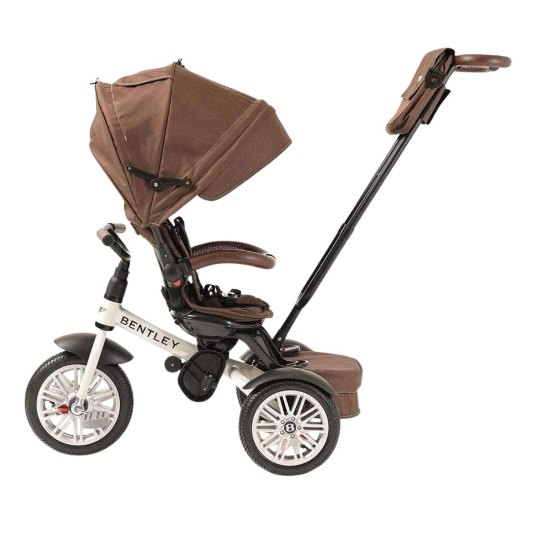 Bentley® Otroški tricikel 6 v 1 Satin white Bentley