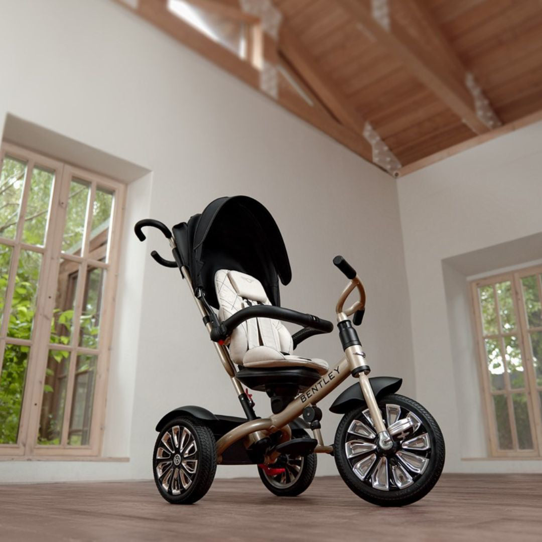 Bentley® Otroški tricikel 6 v 1 Mulliner white sand Bentley