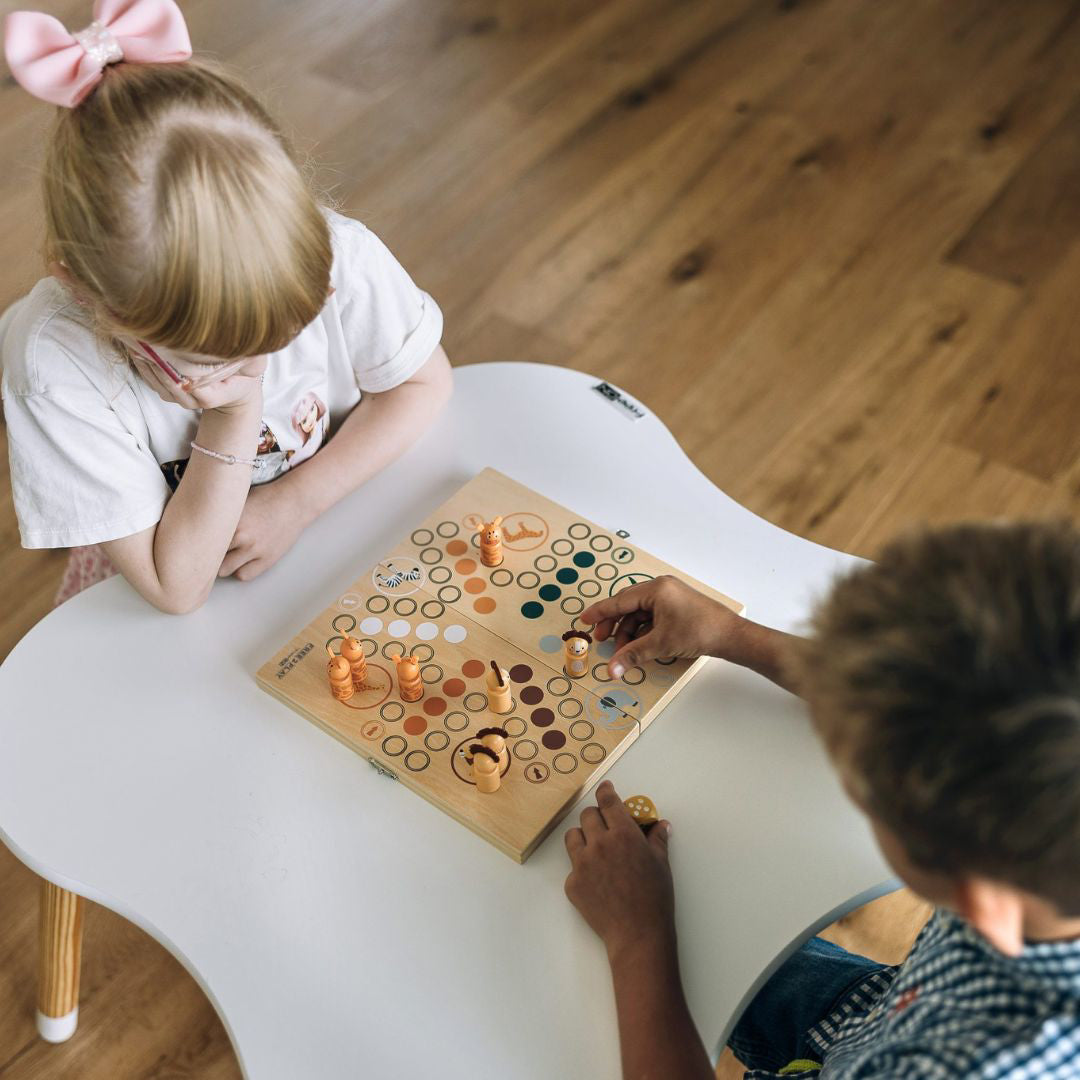 Free2Play® Lesena družabna igra Človek, ne jezi se Free2Play