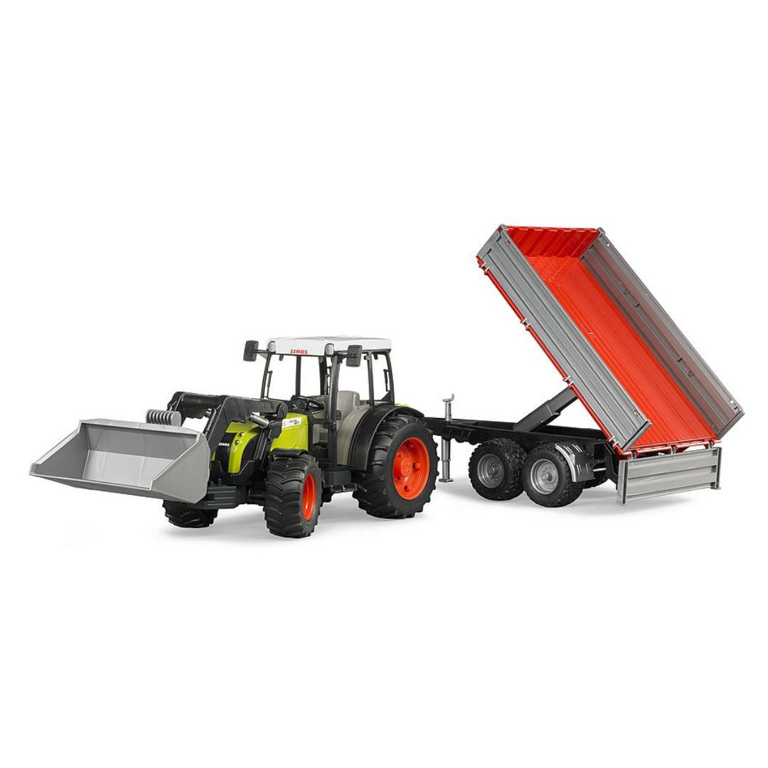 Bruder® Traktor s prikolico Claas Nectis 267 F Bruder
