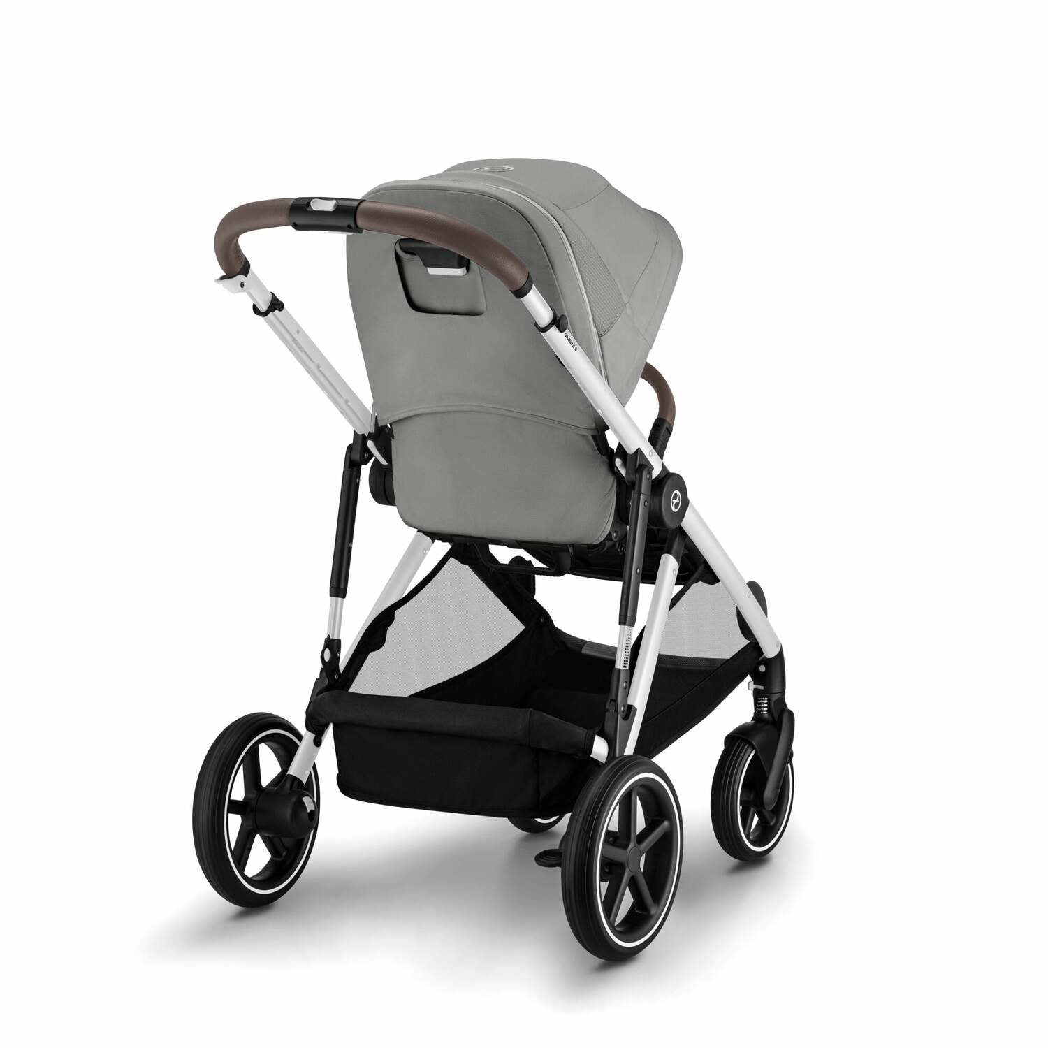 Cybex® Otroški voziček Gazelle™ S Stone Grey (Silver Frame) Cybex