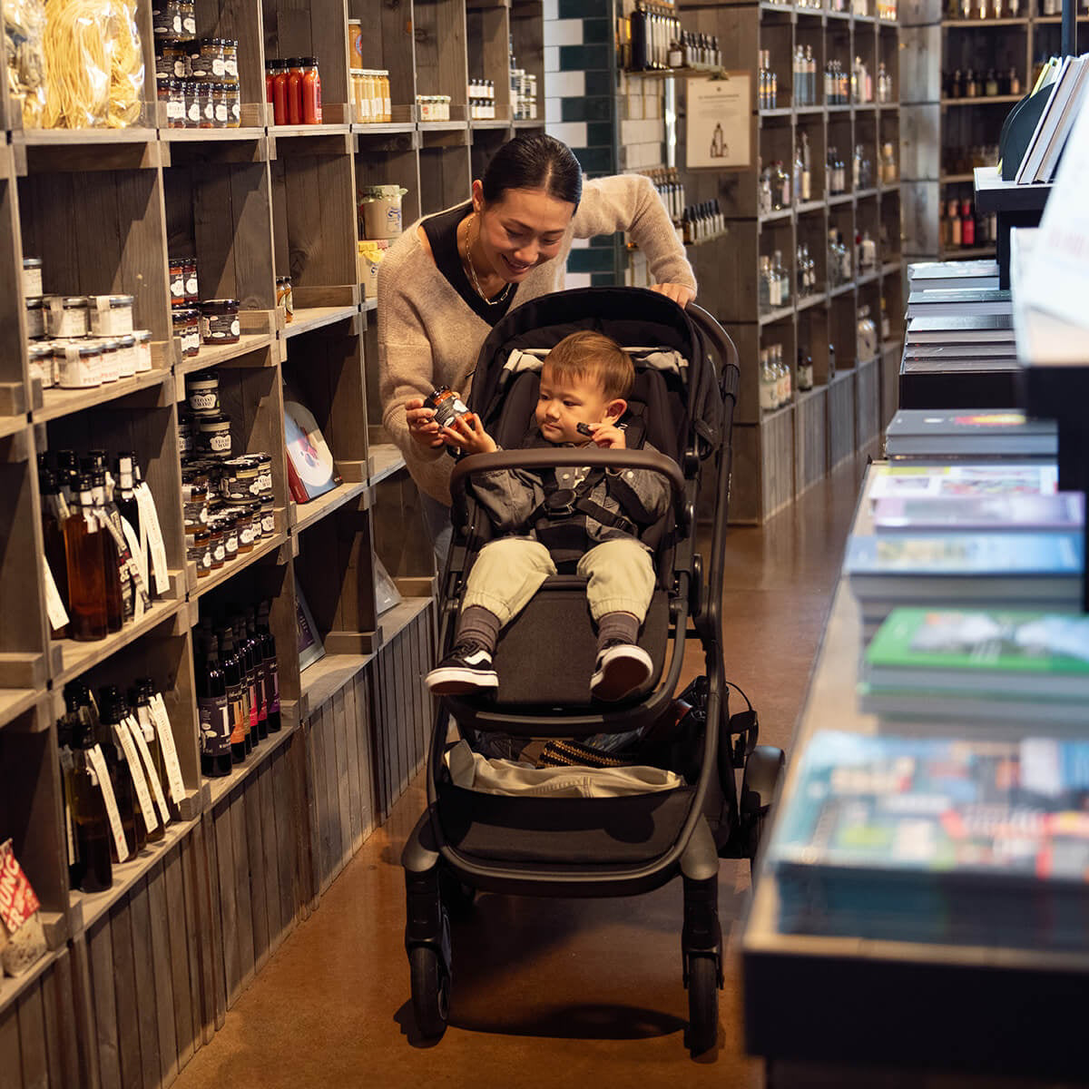 Nuna® Dodatni športni sedež Demi™ Next Caviar Nuna