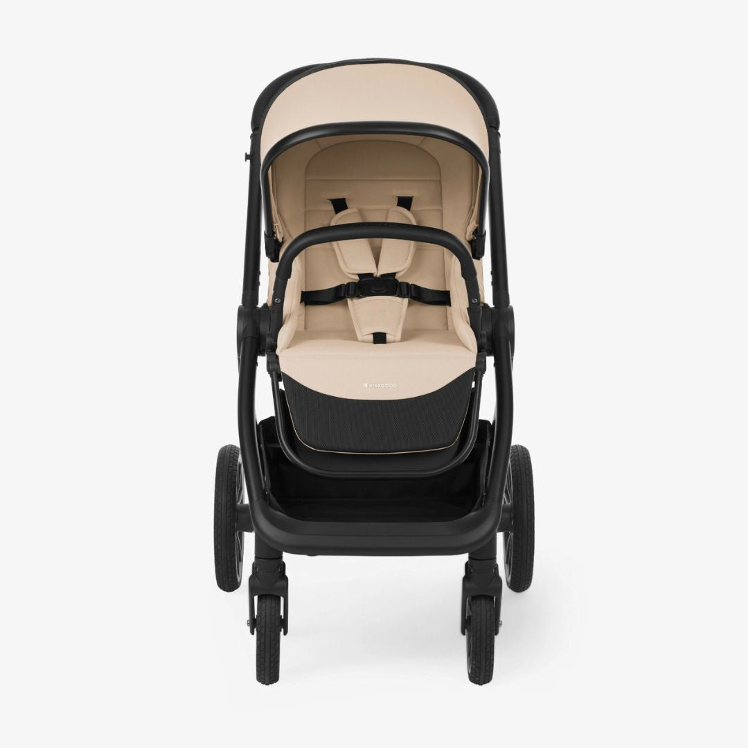 KikkaBoo® Otroški voziček s košaro 2v1 Naya Beige KikkaBoo