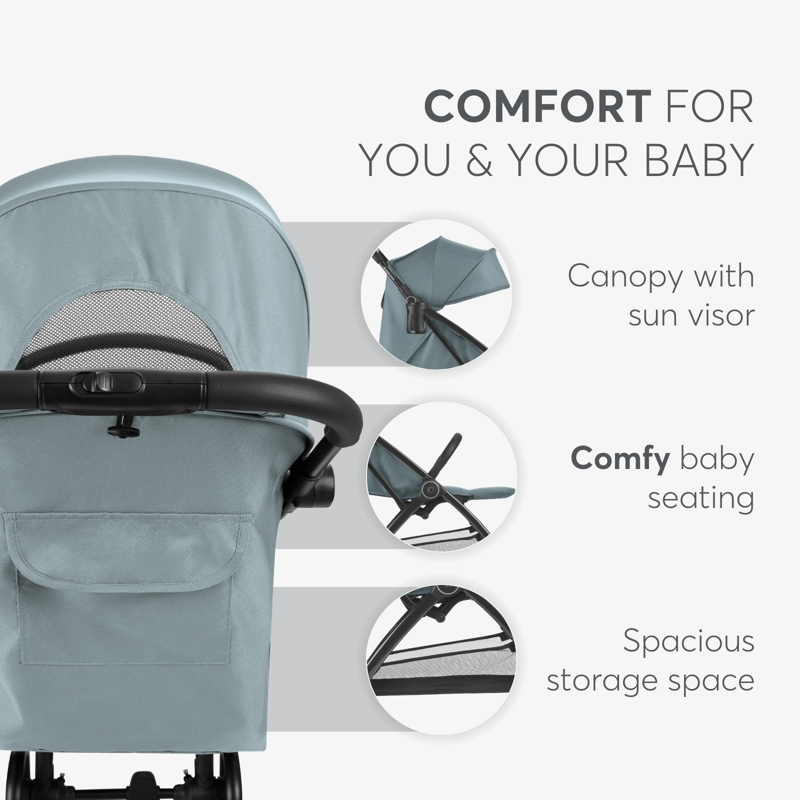 KikkaBoo® Otroški voziček Joy Mint KikkaBoo