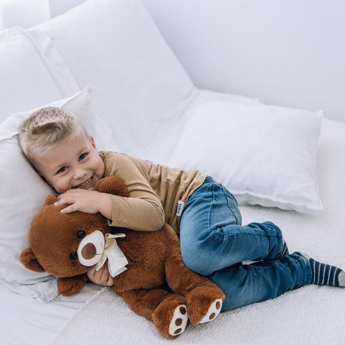 Free2Play® Plišasti medved Cosy 45cm Brown Free2Play