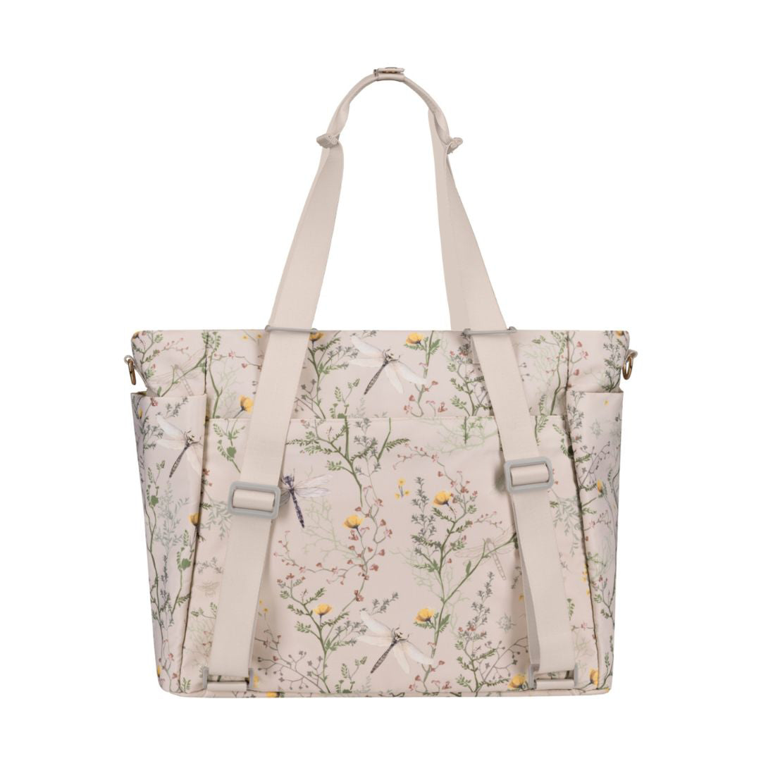 KikkaBoo® Previjalna torba Florence Secret Garden Beige KikkaBoo