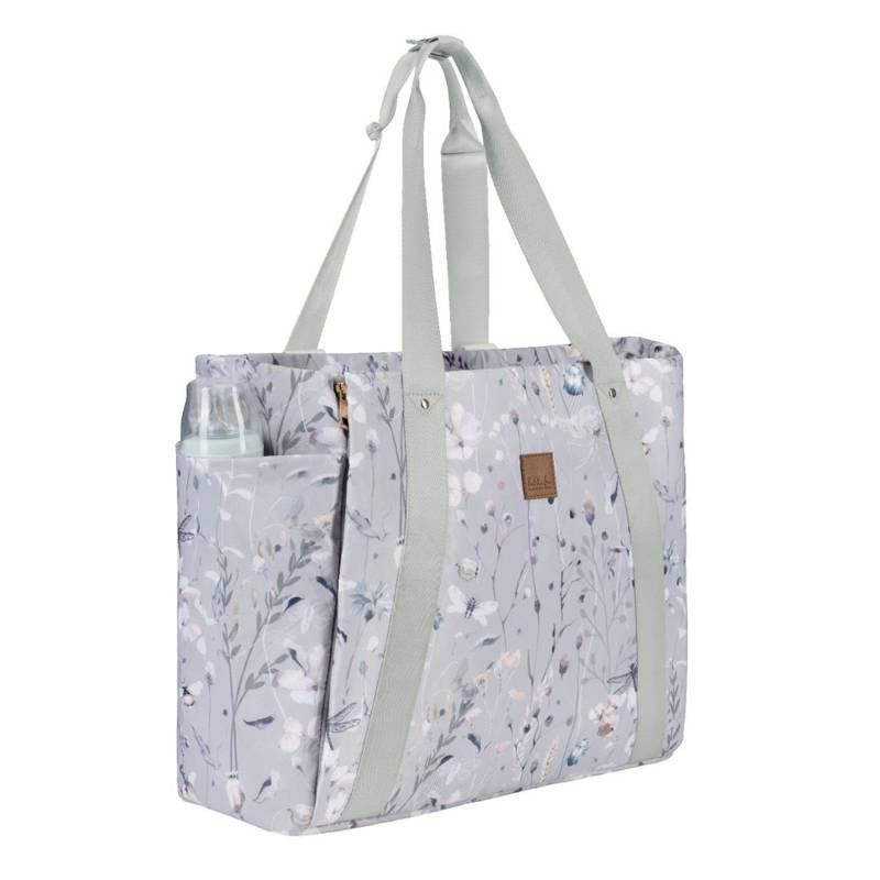 KikkaBoo® Previjalna torba Florence Dreamy Fields Grey KikkaBoo
