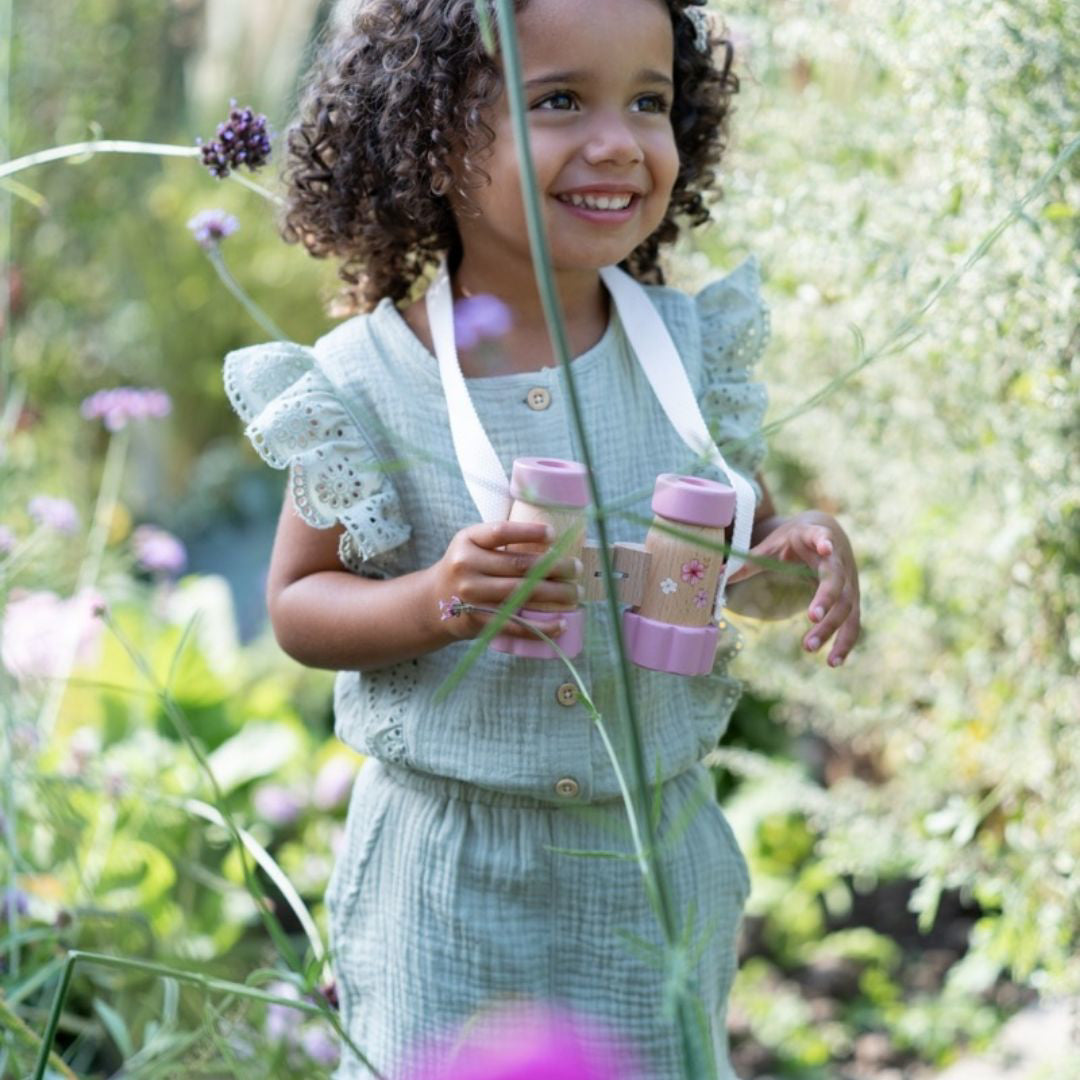 Little Dutch® Otroški leseni daljnogled Fairy Garden Little Dutch