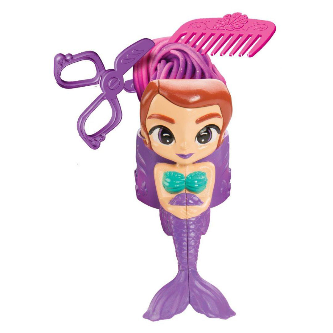 CrazArt® Otroški plastelin frizerski salon za morske deklice Softee Dough CrazArt