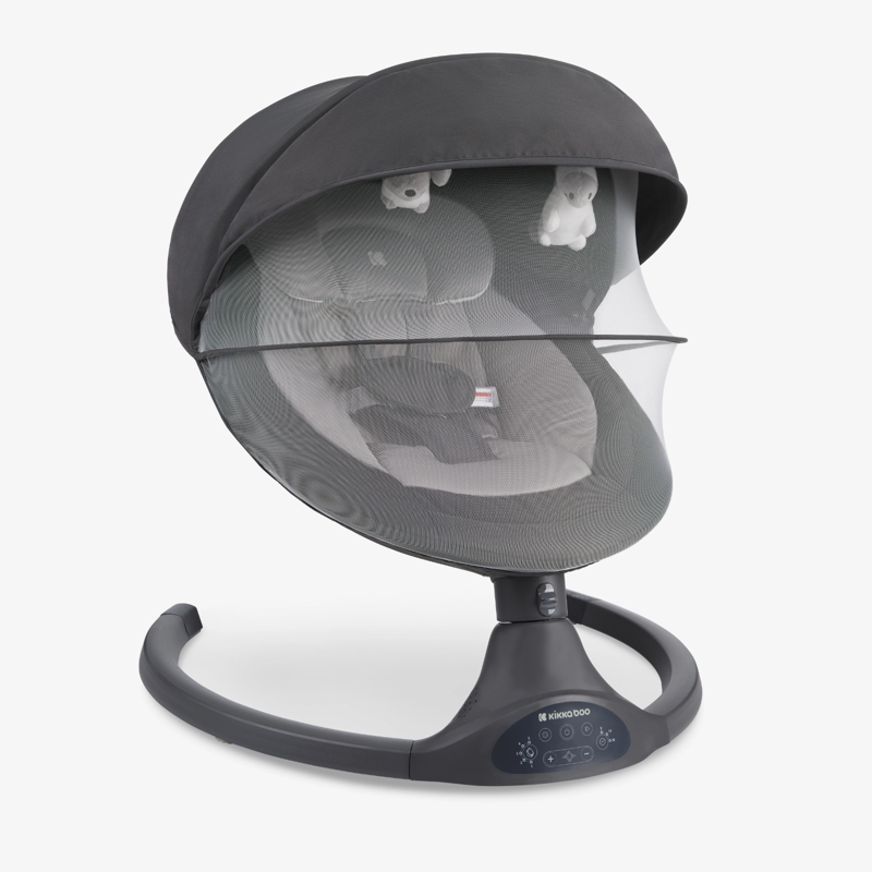 KikkaBoo® Električni gugalnik Codie Dark Grey 2025 KikkaBoo