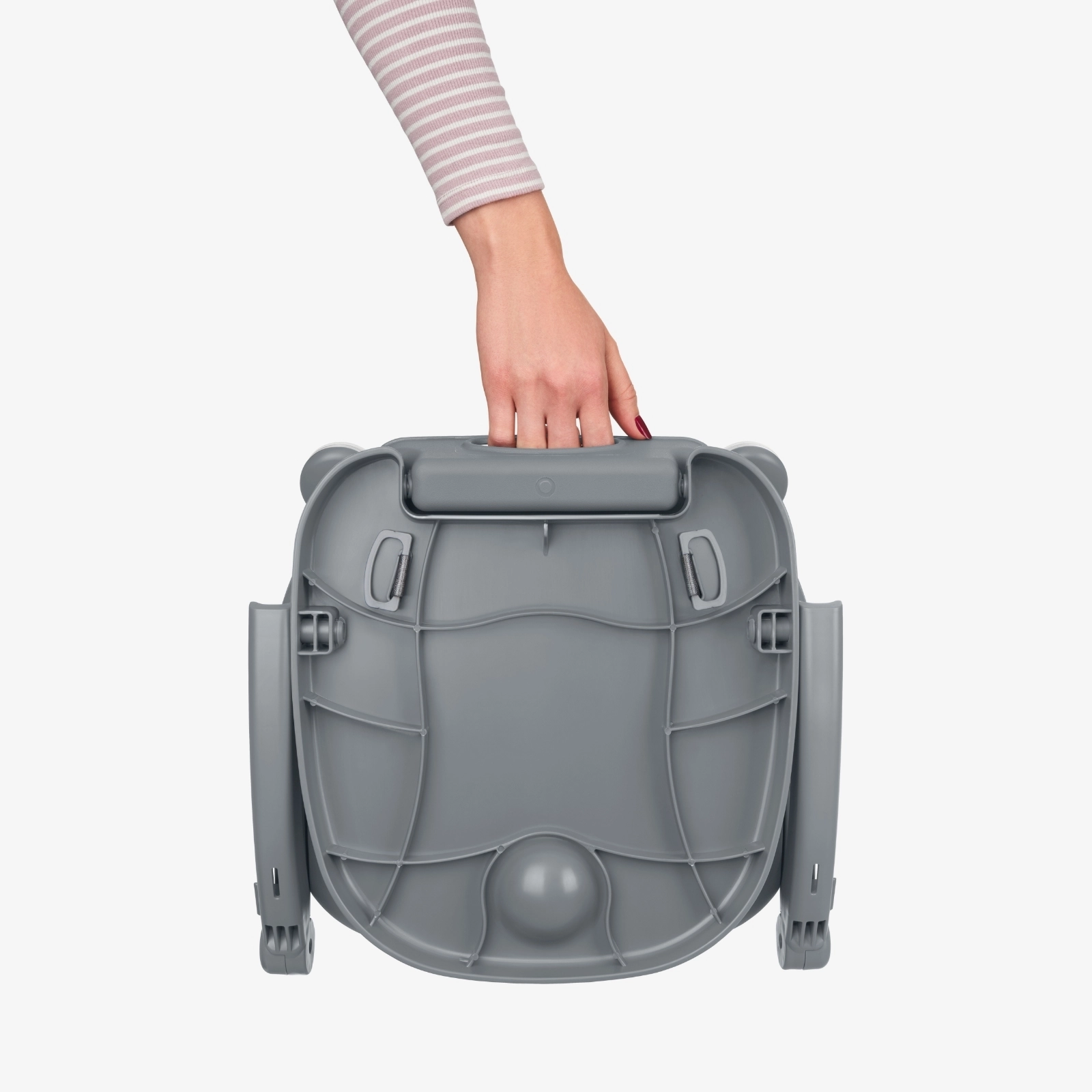 KikkaBoo® Prenosni stolček za hranjenje Pappo Grey KikkaBoo