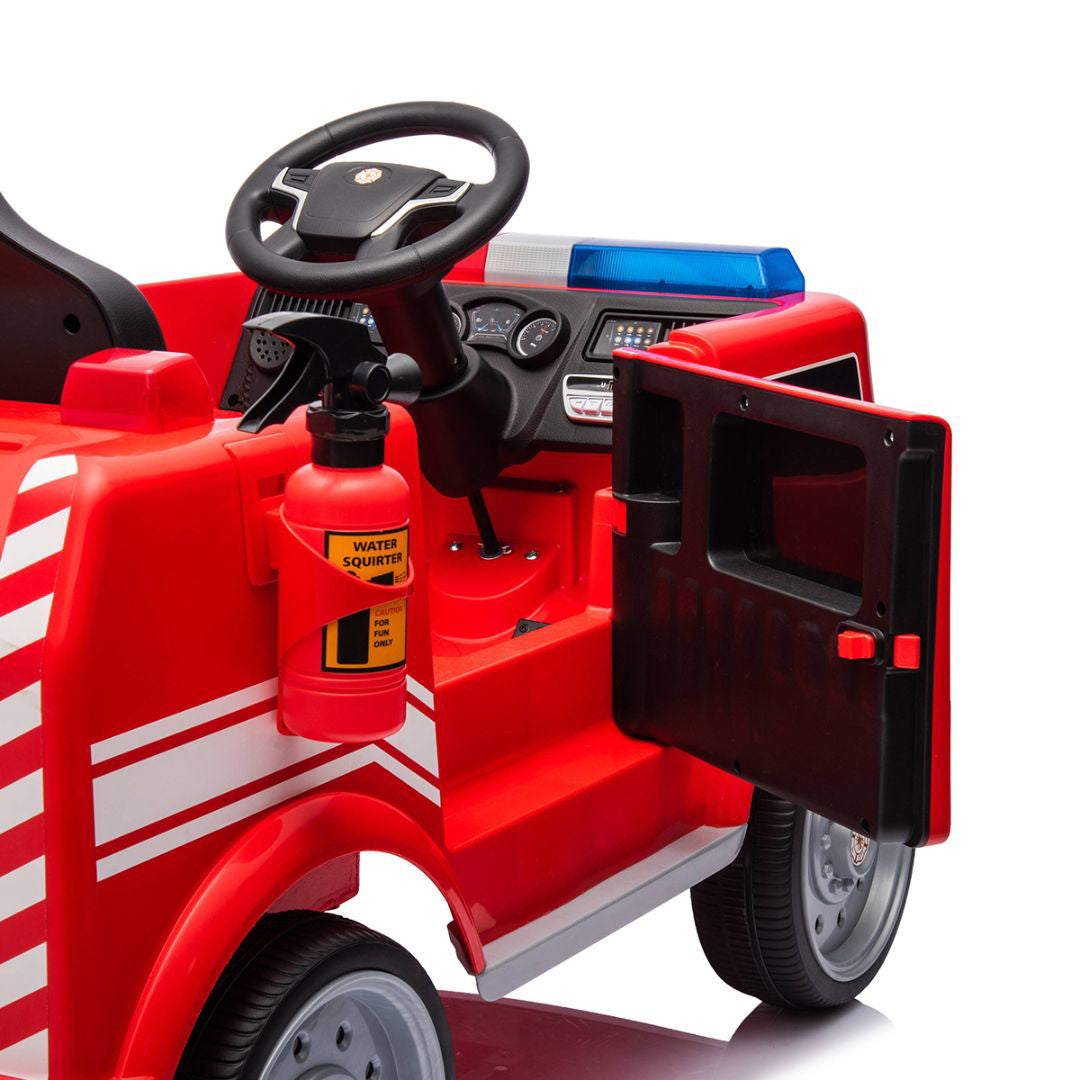 KikkaBoo® Gasilski avto na akumulator Little Fire Red + 12V/4AH KikkaBoo