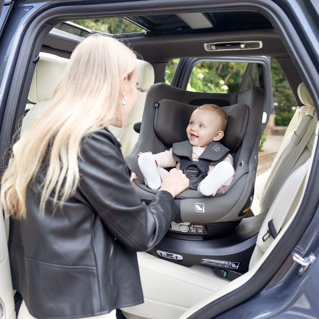 Joie® Otroški avtosedež i-Harbour™ E i-Size (61-105 cm) Signature Ebony Joie