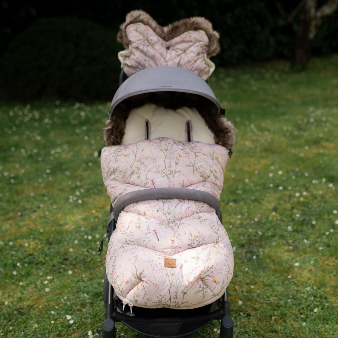 KikkaBoo® Zimska vreča Luxury Secret Garden Beige KikkaBoo