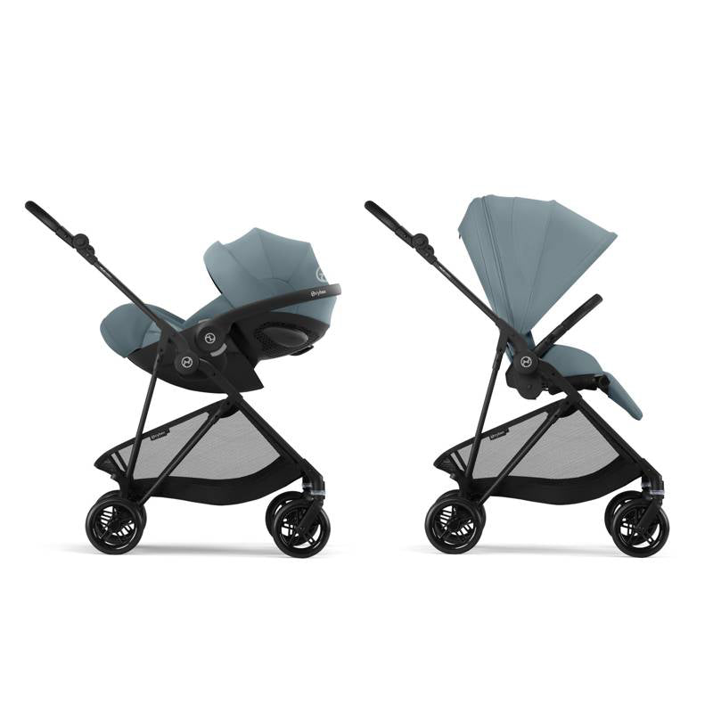 Cybex® Otroški voziček Melio™ Carbon (0-15 kg) Stormy Blue 2025 Cybex
