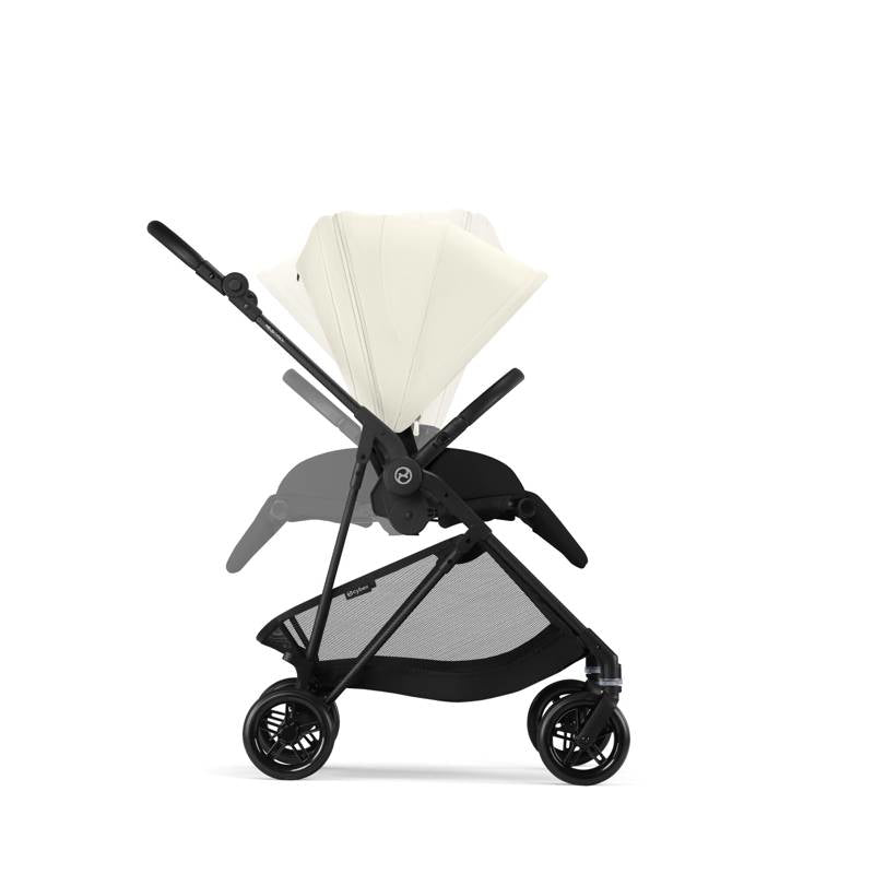 Cybex® Otroški voziček Melio™ Carbon (0-15 kg) Canvas White 2025 Cybex