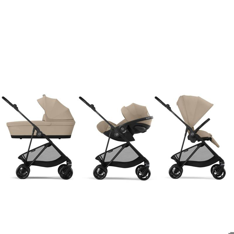 Cybex® Otroški voziček Melio™ Carbon (0-15 kg) Almond Beige 2025 Cybex