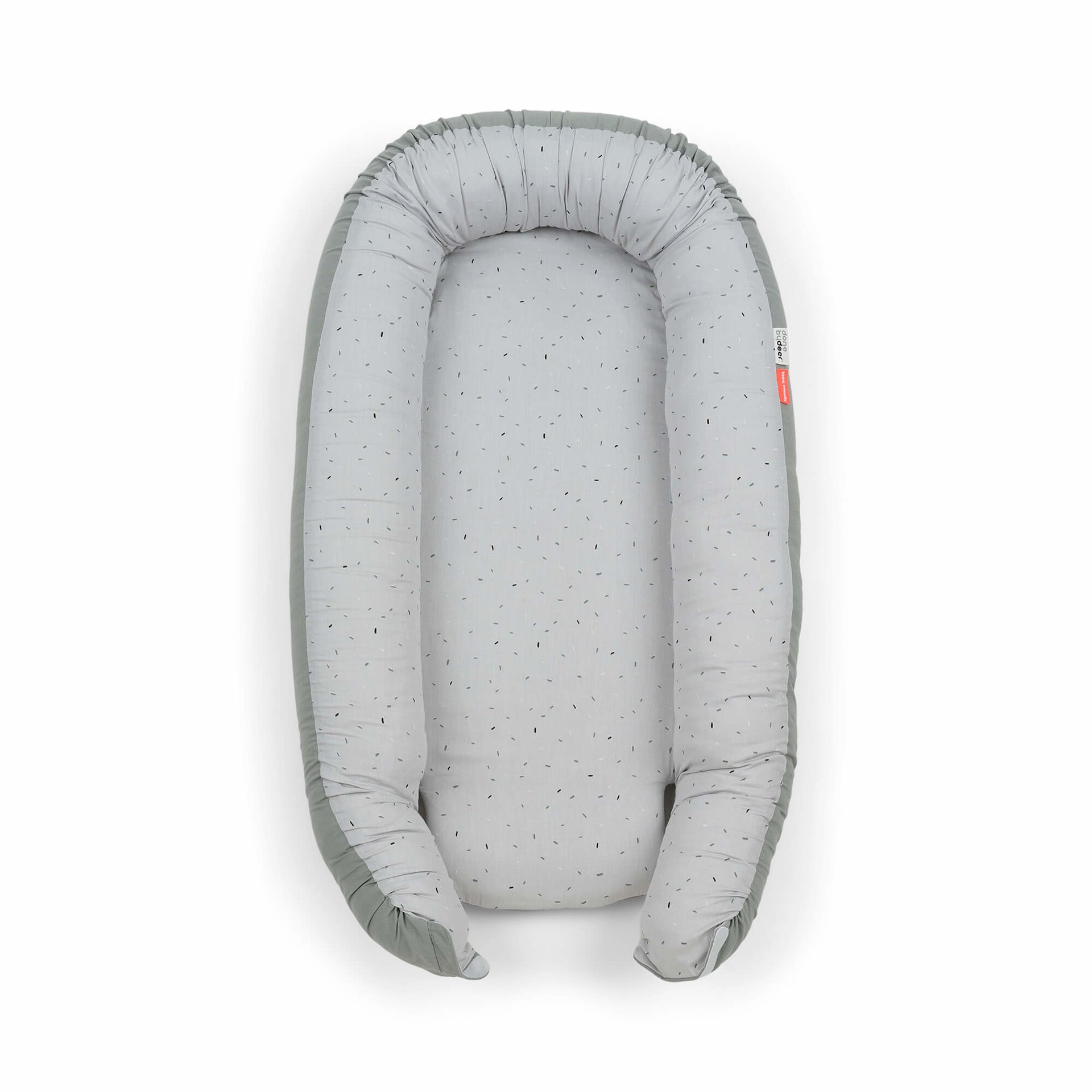 Done by Deer® Gnezdece Confetti Grey Done by Deer