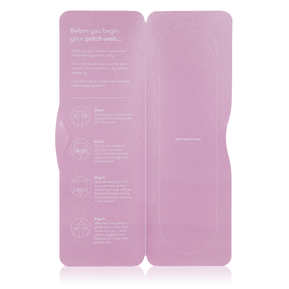 Fridamom® Obliži iz medicinskega silikona za rano po carskem rezu Frida