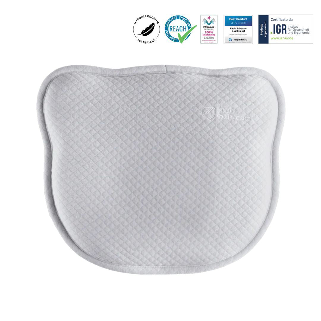 Koala Babycare® Pripomoček za preprečevanje zaležane glavice Perfect Head AIR Grey Koala Babycare