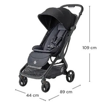 Ergobaby® Kompaktni mestni voziček Metro 3 Onyx Black Ergobaby