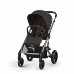 Cybex® Otroški voziček 4v1 Balios S Lux + Avtosedež Cloud G + IsoFix baza G Chocolate Brown Cybex