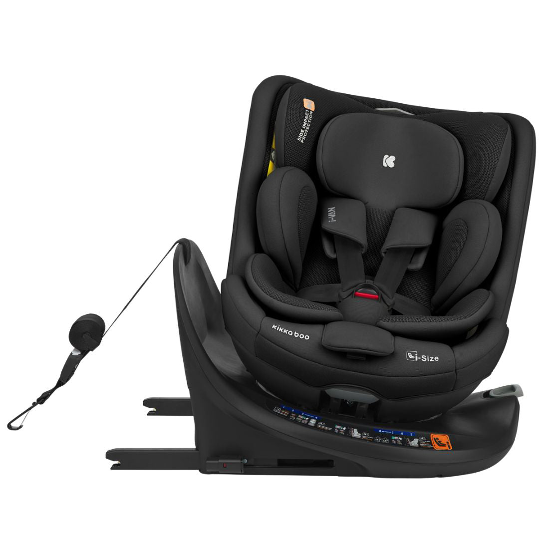 KikkaBoo® Otroški avtosedež 360°i-Van i-SIZE (40-150 cm) Black KikkaBoo