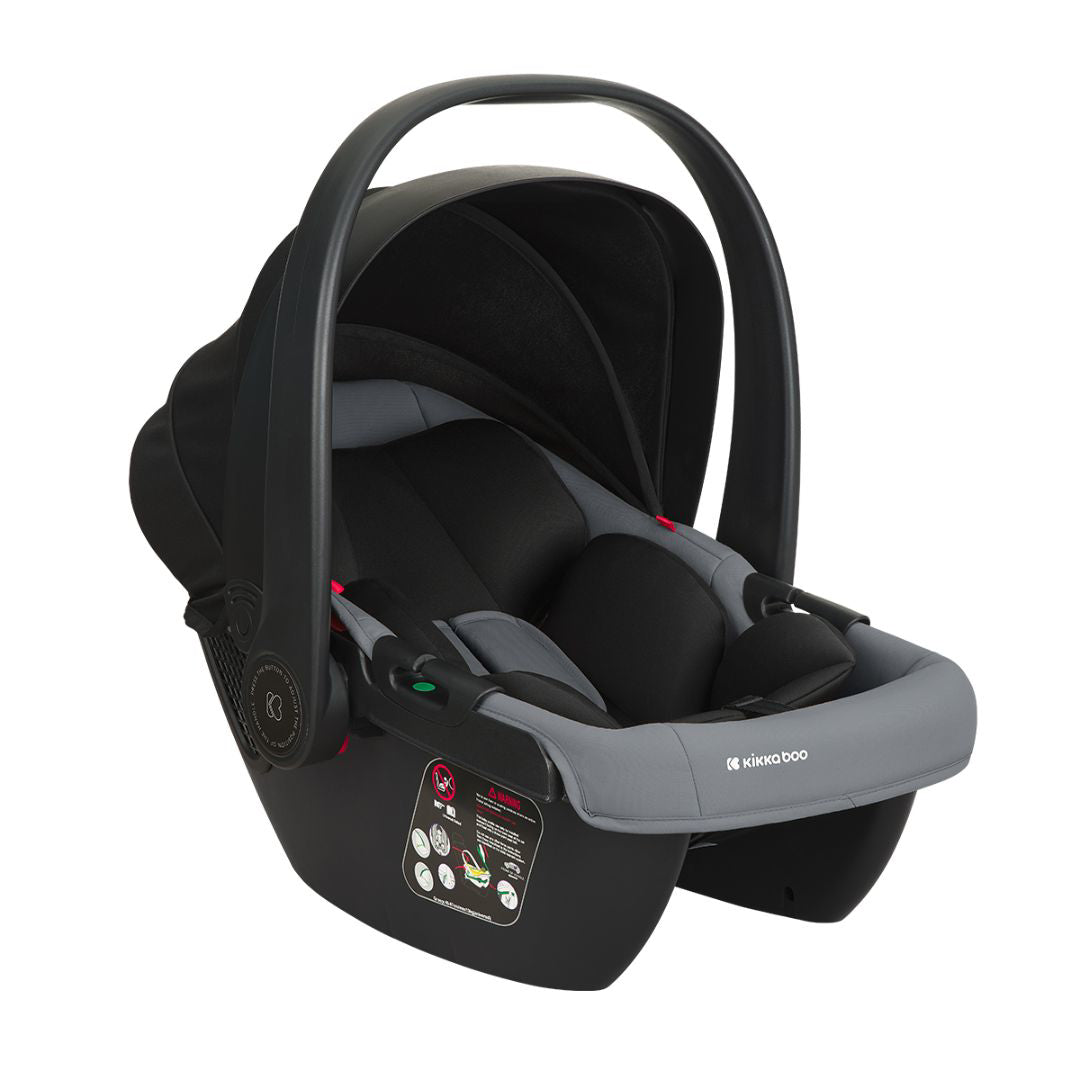 KikkaBoo® Otroški voziček s košaro 3v1 Mia Grey KikkaBoo