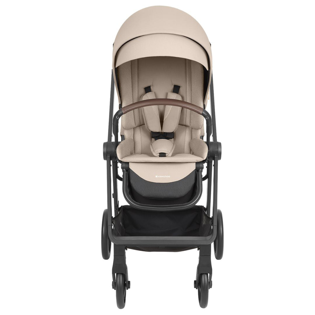 KikkaBoo® Otroški voziček s košaro 3v1 Mia Beige KikkaBoo